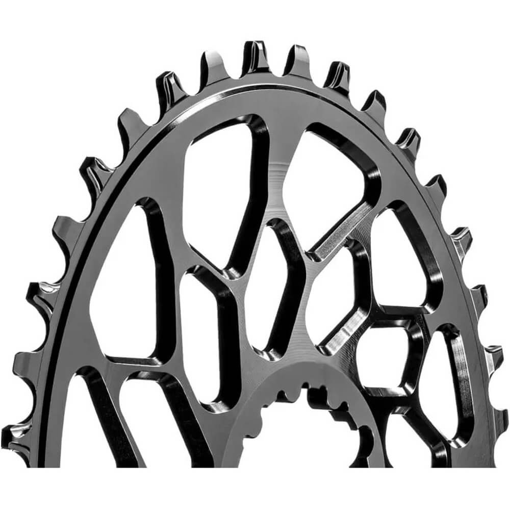 absoluteBLACK CX 1x Oval Direct Mount Chainring for SRAM - Black