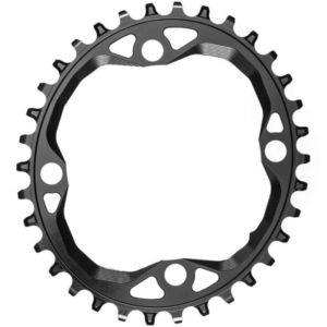 absoluteBLACK Oval 1x 104 BCD MTB Chainring for Shimano 12-Speed