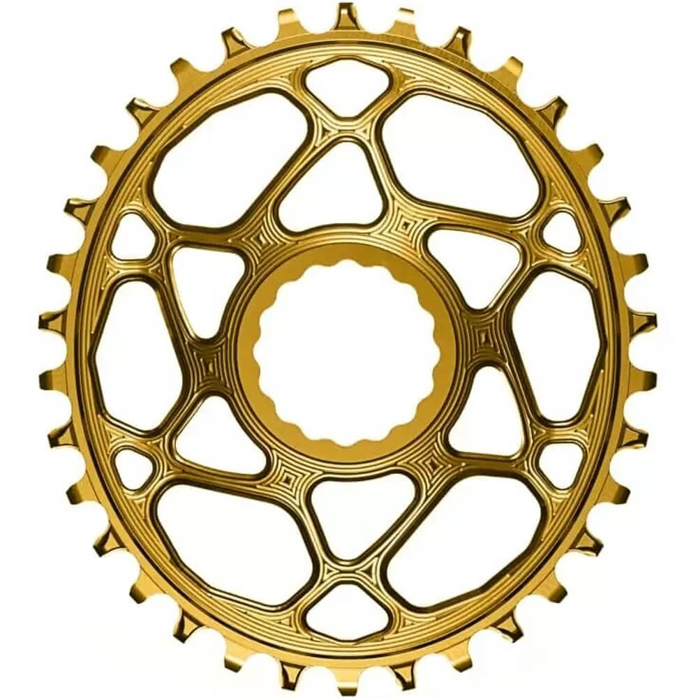absoluteBLACK Oval Boost Chainring for Race Face - Gold