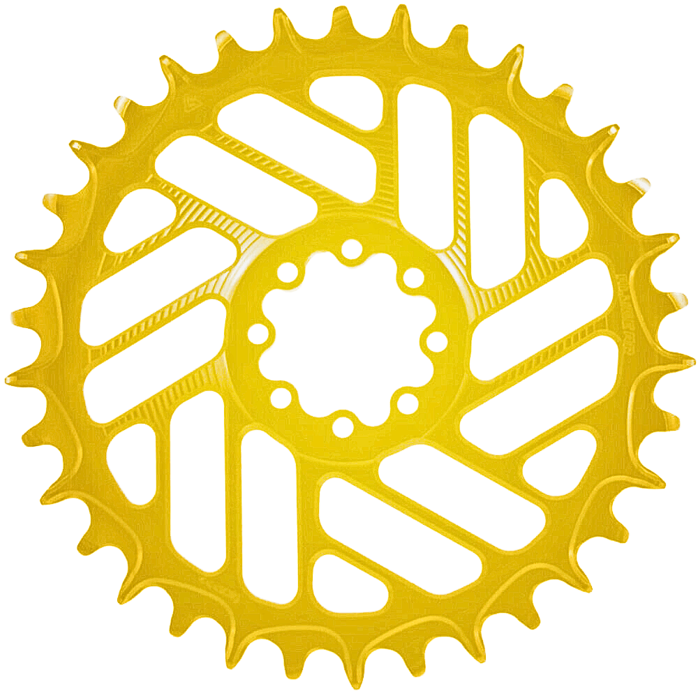 ALUGEAR T-Type Boost Chainring for SRAM - Gold