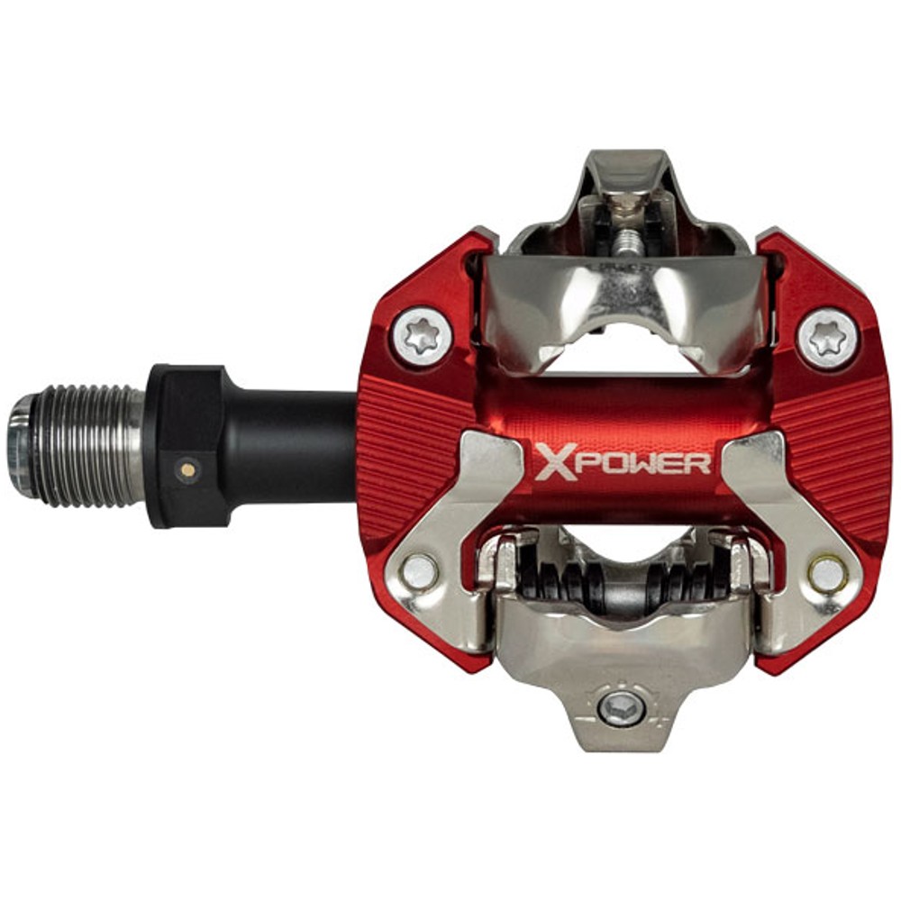 SRM X-Power MTB Power Meter Pedal - Red