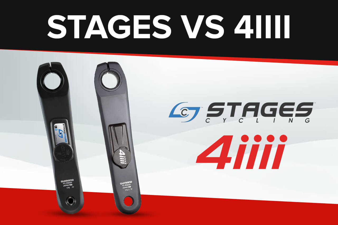 Banner image for our Stages vs 4iiii Crank Arm Power Meter article