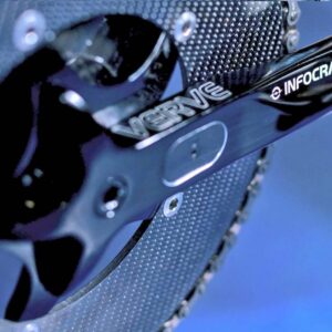 Verve InfoCrank Track Power Meter with carbon chainrings